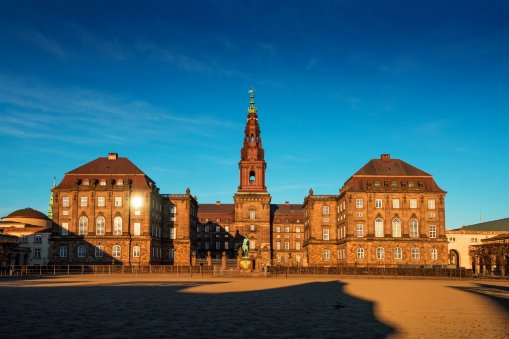 christiansborg palace in copenhagen denmark danish parliament b